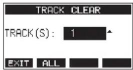 TASCAM Model 24 - Effacement de pistes - 1