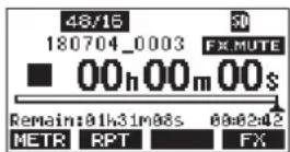 TASCAM Model 24 - Operaciones de menu - 1