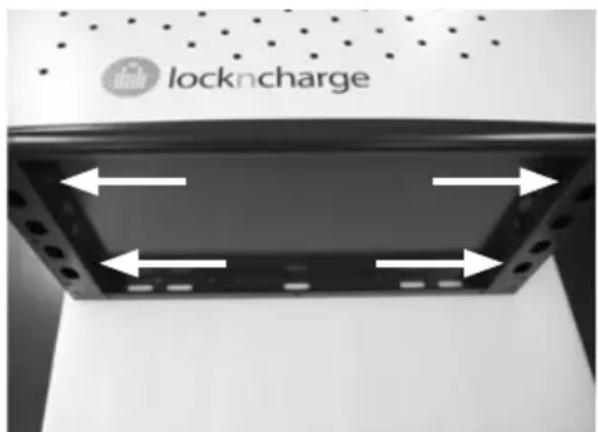 Lockncharge Carrier 15 - ÉTAPE 5 — Montage de la Carrier 15 Charging Station - 2
