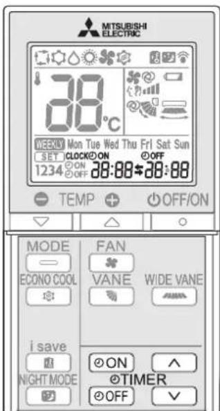 MITSUBISHI MSZAP25VGK - ΛΕΙΤΟΥΡΓΙΑ TIMER (ΕΝΕΡΓΟΠΟΙΗΣΗ/ΑΠΕΝΕΡΓΟΠΟΙΗΣΗ ΧΡΟΝΟΔΙΑΚΟΠΤΗ) - 1