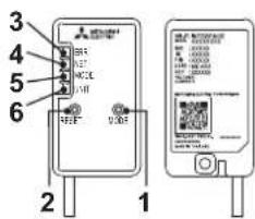 MITSUBISHI MSZAP25VGK - CONFIGURAÇÃO DA INTERFACE Wi-Fi (apenas tipo VGK) - 3