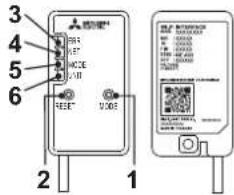 MITSUBISHI MSZAP25VGK - Interface Wi-Fi - Introduction - 1