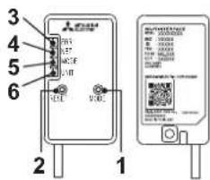 MITSUBISHI MSZAP25VGK - Представяне на Wi-Fi интерфейса - 1