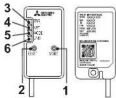 MITSUBISHI MSZAP25VGK - TILSLUTNING AF Wi-Fi-INTERFACET (kun VGK-typen) - 2