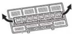 MITSUBISHI MSZAP25VGK - -Air cleaning fi lter (Silver-ionized air purifi er fi lter, option) - 1