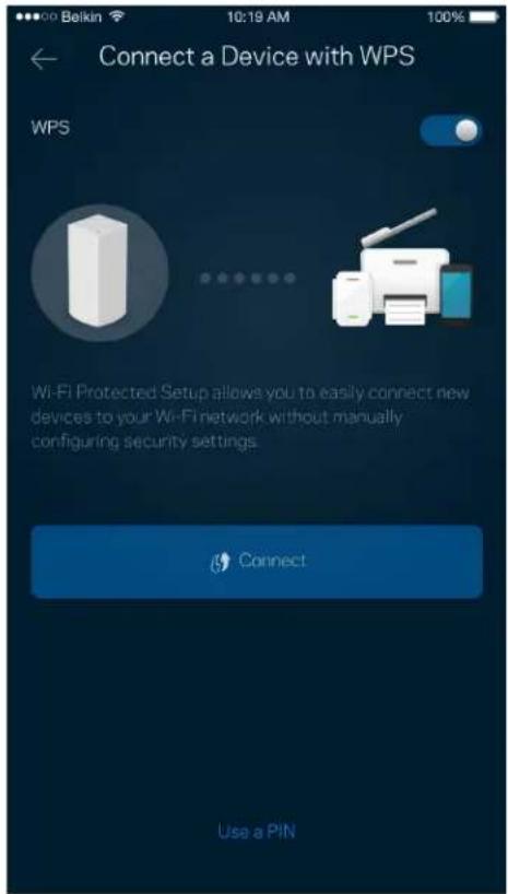 LINKSYS Velop MX5300 - Ein Gerät mit WPS verbinden - 1