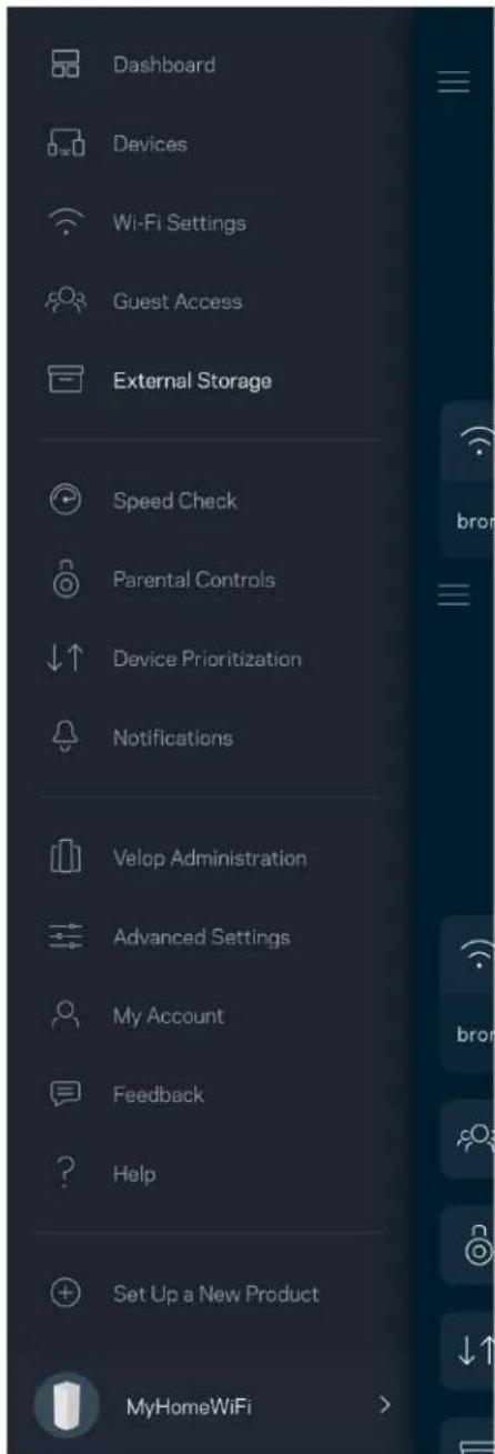 LINKSYS Velop MX5300 - Penyimpanan Eksternal - 1