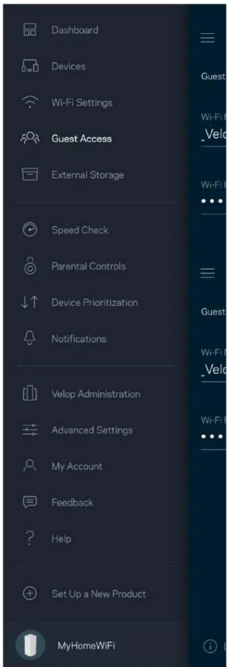 LINKSYS Velop MX5300 - Acceso de Invitados - 1