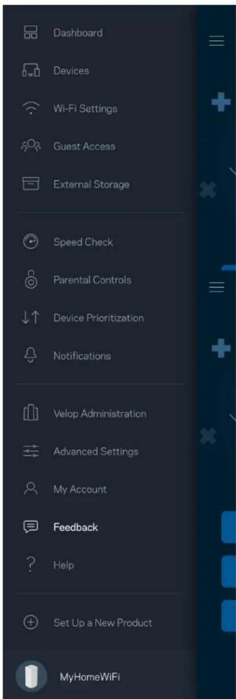 LINKSYS Velop MX5300 - Table des matières - 8