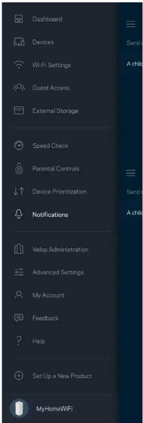 LINKSYS Velop MX5300 - Notificārī - 1