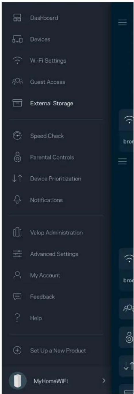 LINKSYS Velop MX5300 - Stocare externa - 1