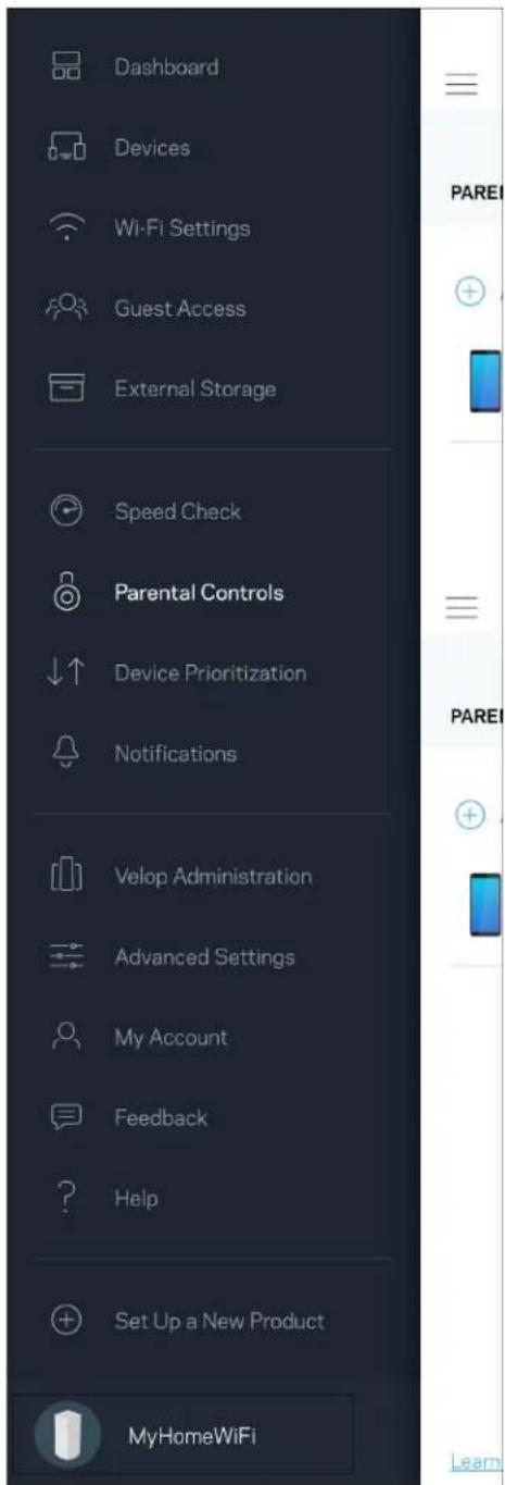 LINKSYS Velop MX5300 - Filtro famiglia - 1