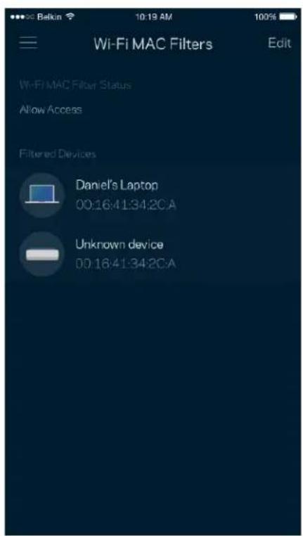 LINKSYS Velop MX5300 - Filter MAC Wi-Fi - 2