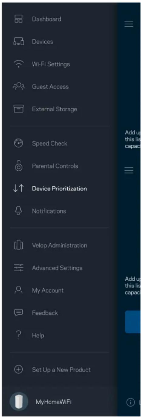 LINKSYS Velop MX5300 - Rodičovská kontrola (Parental Controls) - 3