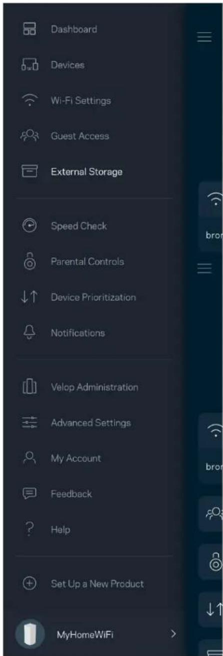 LINKSYS Velop MX5300 - Välismälu - 1