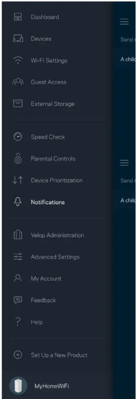 LINKSYS Velop MX5300 - Notifikasi - 1