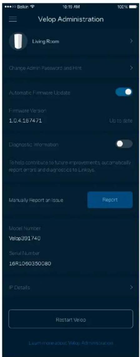 LINKSYS Velop MX5300 - Ziskanie pomoci - 4