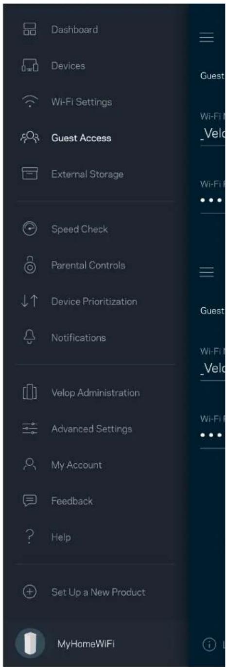 LINKSYS Velop MX5300 - Acces invitat - 1