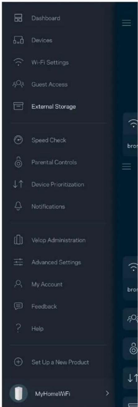 LINKSYS Velop MX5300 - Armazenamento externo - 1