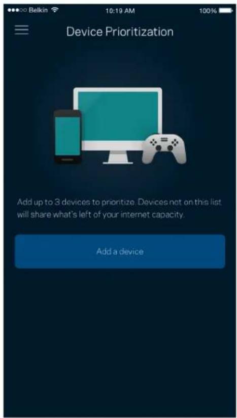 LINKSYS Velop MX5300 - Device Prioritization (Gestion de la priorité) - 2