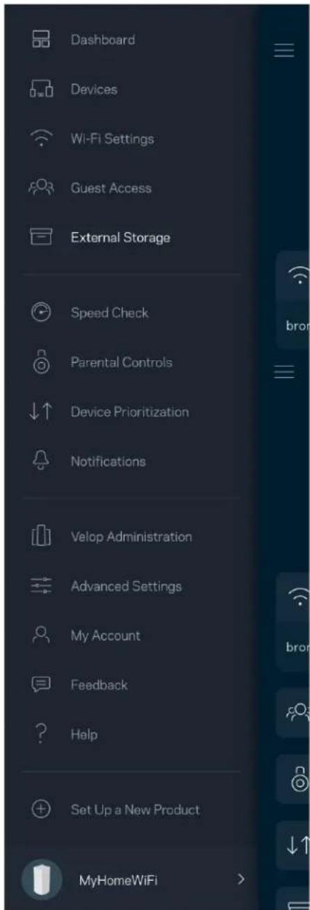 LINKSYS Velop MX5300 - Archivazione esterna - 1