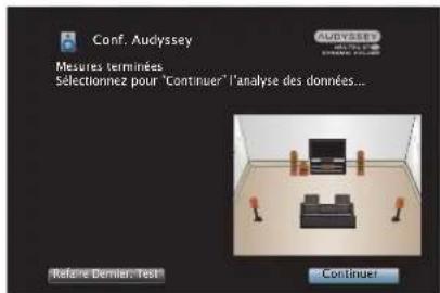 DENON AVRX4400H - Sélectionnez "Continuer" et appuyez ensuite sur ENTER. - 1
