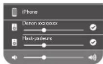 DENON AVRX4400H - Appuyez sur les apparciels/enceintes que vous souhaitez utiliser. - 1
