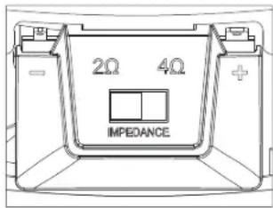 JBL Stadium 1024 - USTAWIENIE IMPEDANCJI - 1