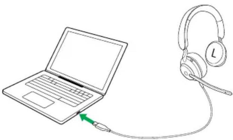 JABRA Evolve2 65 - Instructions de recharge - 1
