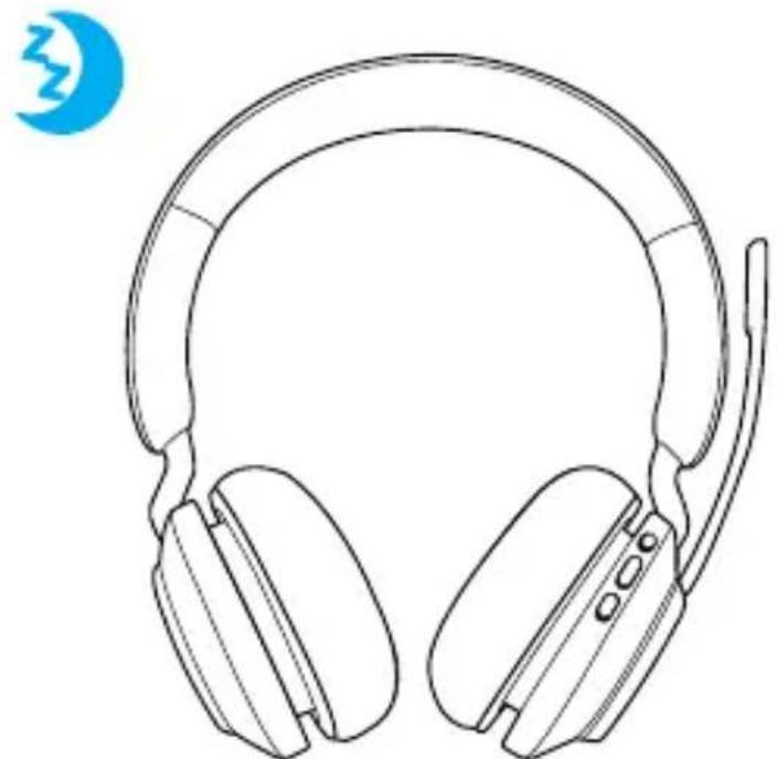 JABRA Evolve2 65 - Recharge à l'aide du cable de recharge USB - 2