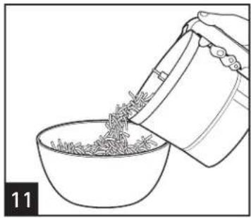 HAMILTON BEACH 70721 - How to Use Reversible Slicing/Shredding Disc (cont.) - 4