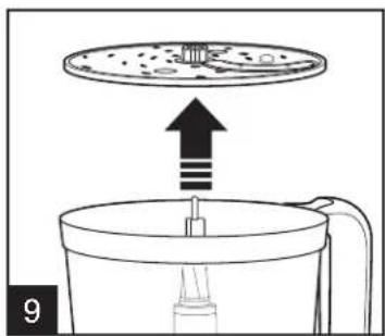 HAMILTON BEACH 70721 - How to Use Reversible Slicing/Shredding Disc (cont.) - 6