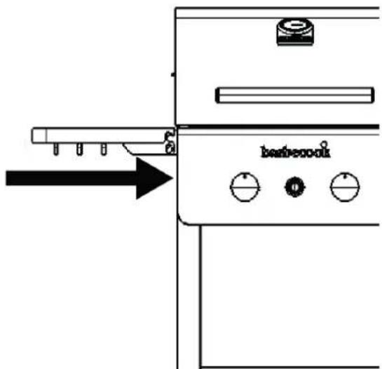 BARBECOOK Spring 3212 - Connecting the hose to the appliance - 2