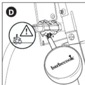 BARBECOOK Spring 3212 - Tarkistaminen kaasuvuotojen varalta - 6