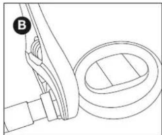 BARBECOOK Spring 3212 - Anslutning av slangen och cylindern till regulatorn - 2
