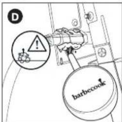 BARBECOOK Spring 3212 - W celu przyepamadzenia kontroli pod katem nieszczelnosci gazu - 6