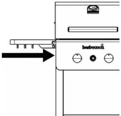 BARBECOOK Spring 3212 - Vooliku ühendamine seadmega - 2