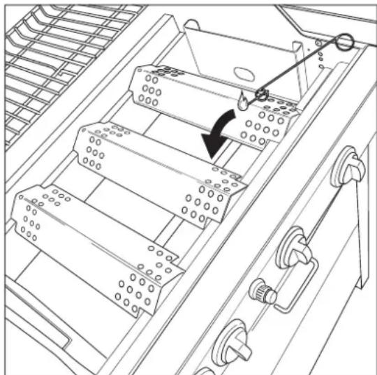 BARBECOOK Spring 3212 - USING A MATCH - 2