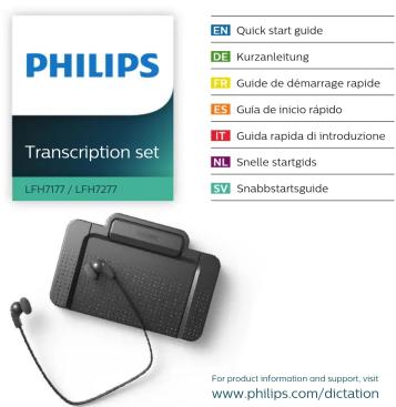 PHILIPS SpeechExec Basic Transcribe LFH4622 - 4