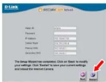 D-LINK DCS4703E - Настройка с помощью Мастера установки - 6