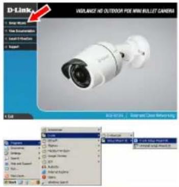 D-LINK DCS4703E - 使用精靈來設定攝影機 - 1