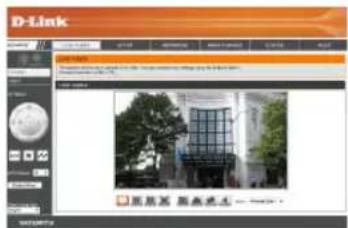 D-LINK DCS4703E - Просмотр изображения камеры через Web-браузер - 4