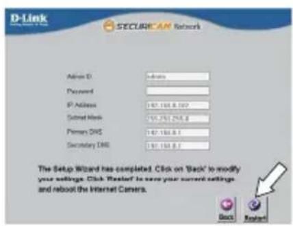 D-LINK DCS4622 - Konfiguration der Kamera - 6