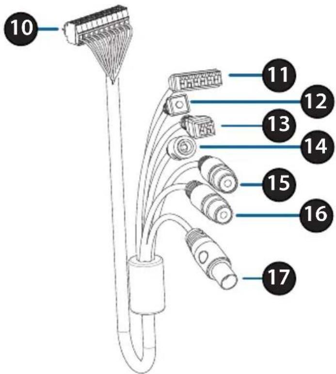 D-LINK DCS7517 - Opsional Kabel Harness (tidak termasuk) - 1
