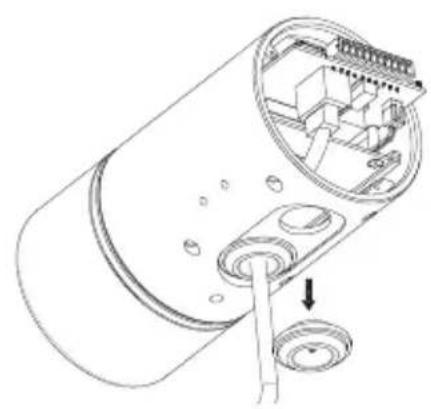 D-LINK DCS7517 - Connessione al cablaggio opzionale - 2