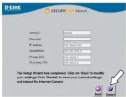 D-LINK DCS7517 - Configuration de laamera - 5