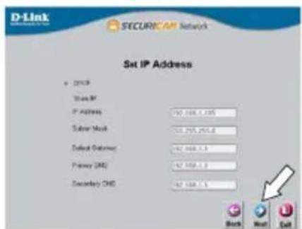 D-LINK DCS7517 - Configuration de laamera - 4