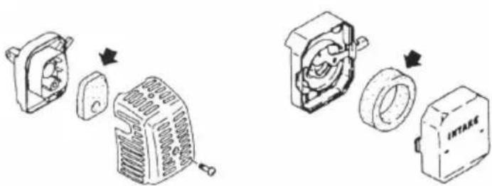 Tanaka THT2530 - Filtre à air (Fig. 14) - 1