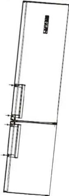TEKA NFL 430 S - Установка дверных ручек (дополнительно) - 4
