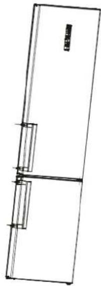 TEKA NFL 430 S - Установка дверных ручек (дополнительно) - 2